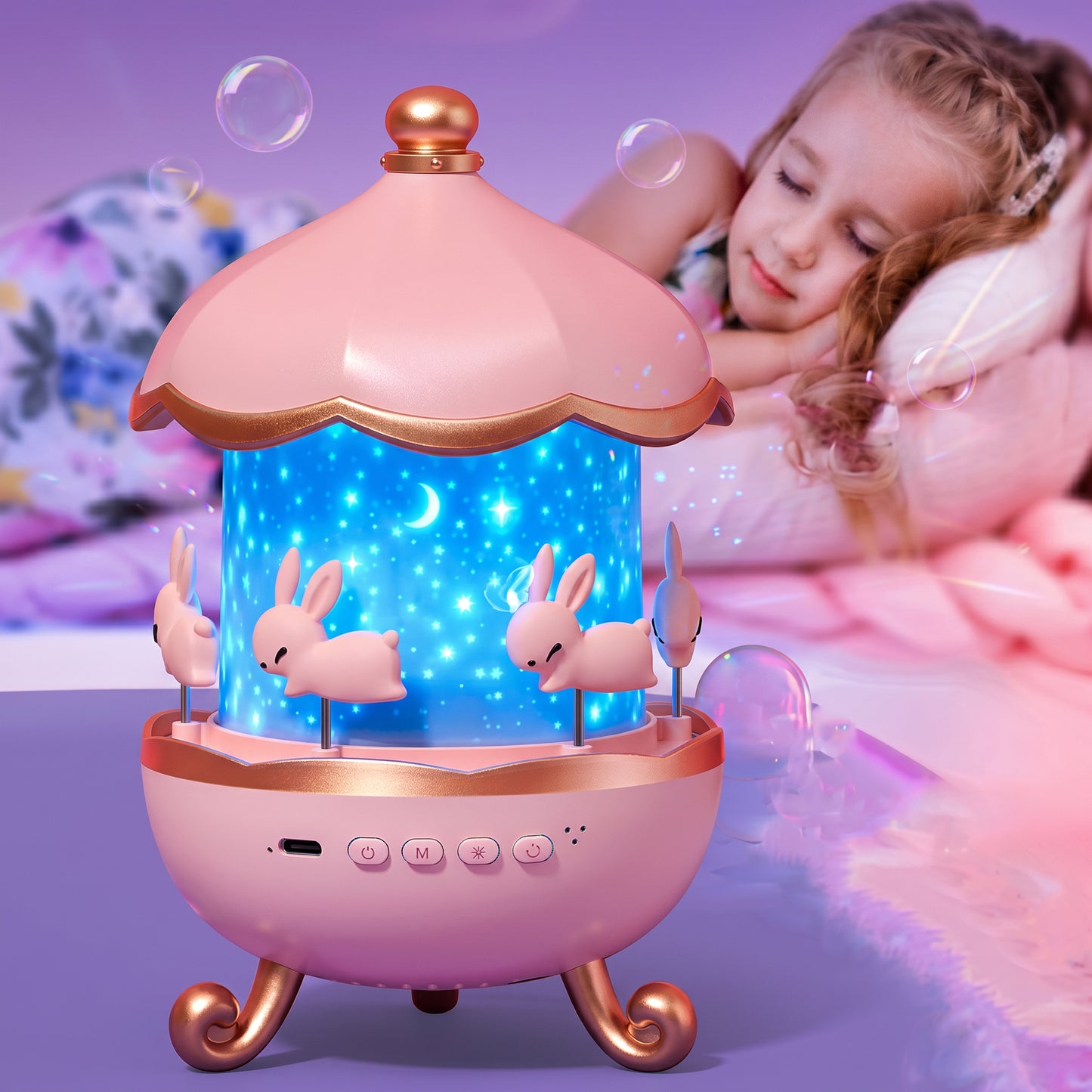 Lámpara Portátil ILU-040 Un Cielo Mágico en Tu Habitación