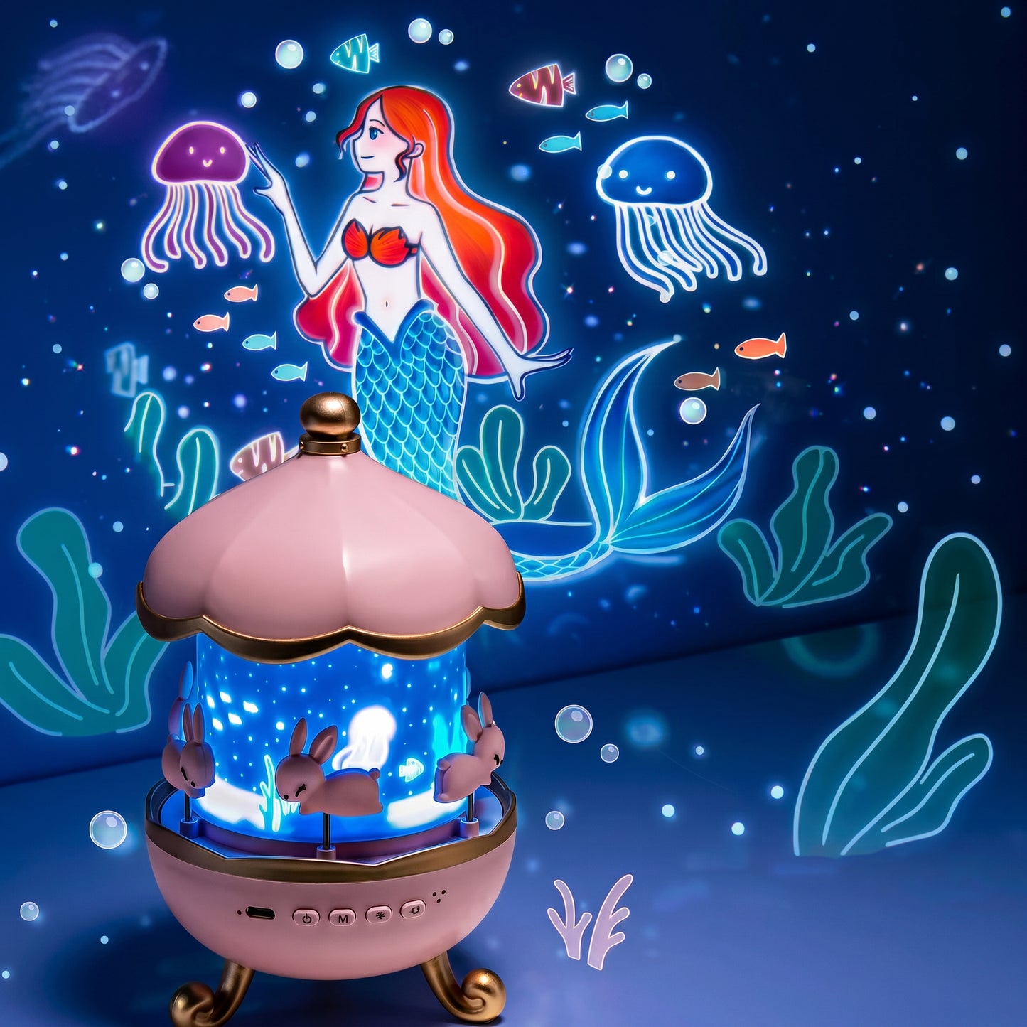 Lámpara Portátil ILU-040 Un Cielo Mágico en Tu Habitación