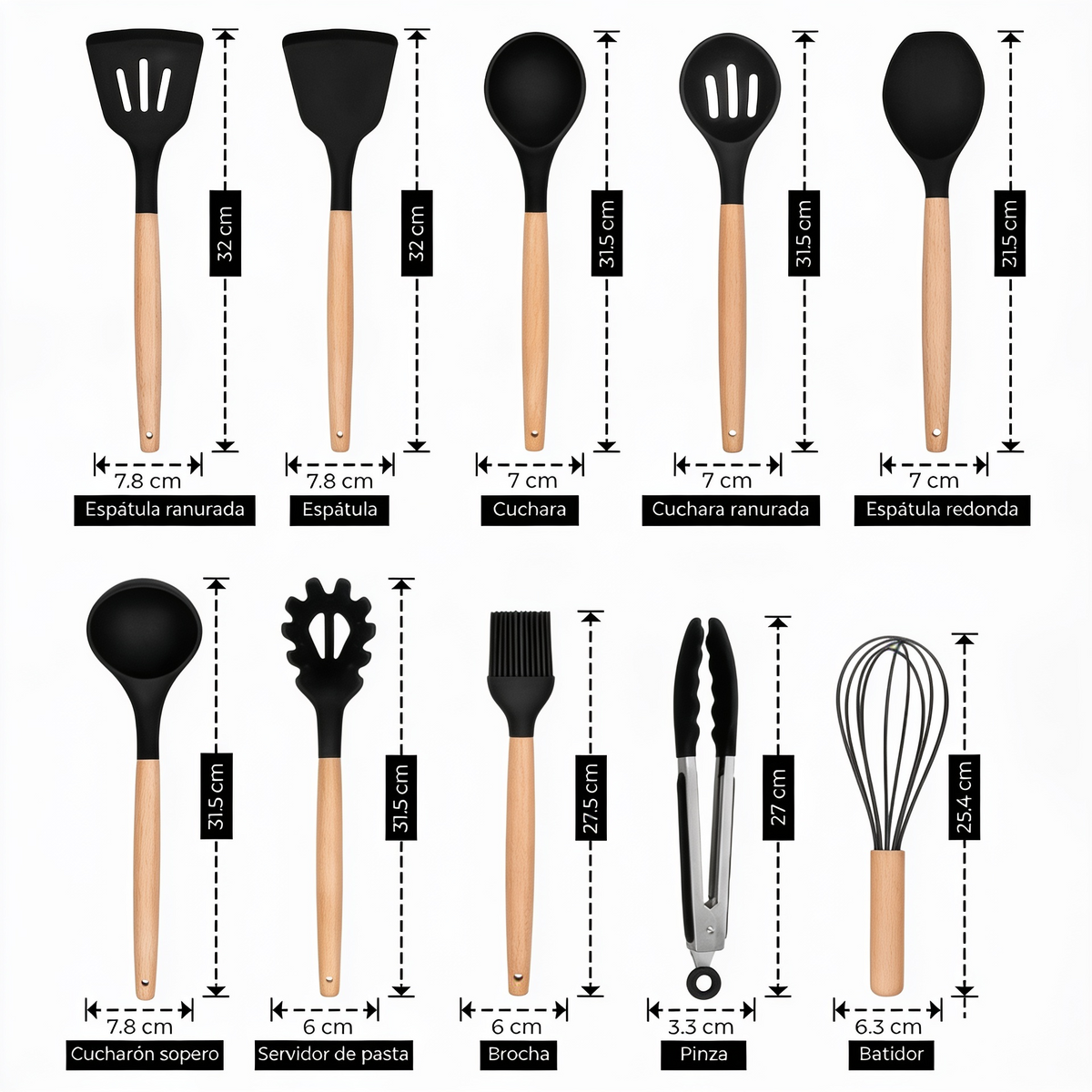 Kit Profesional de Utensilios KT-70 - DUKI, vista 7 de 8