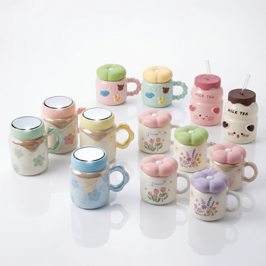 Combo x3 Mugs - Coloridos, Adorables y Perfectos para Regalar